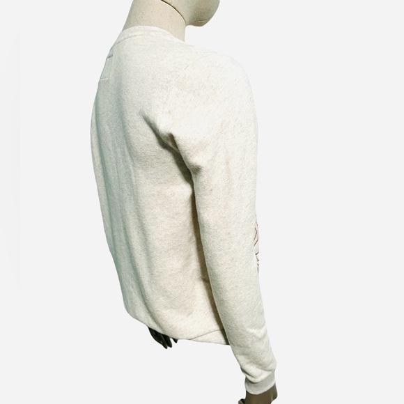 Disney Art of Belle Beauty and The Beast Heather Beige Sweatshirt Size Medium - Picture 5 of 13